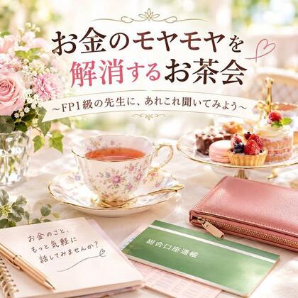 お金のモヤモヤを解消するお茶会を開催します♪